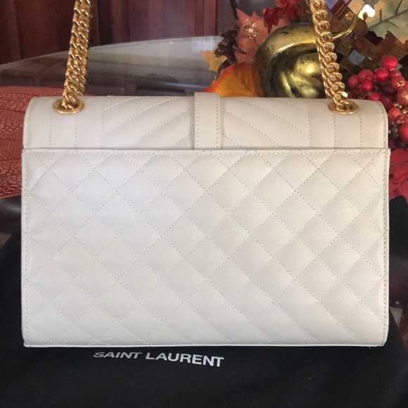 YSL medium envelope Blanc Vintage - Picture 3 of 7